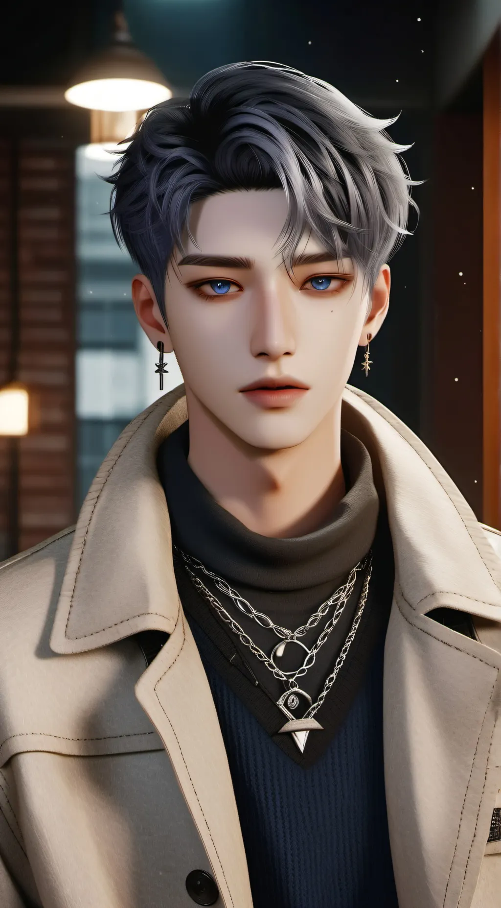 ai character: Gray (Blood Kiss) background