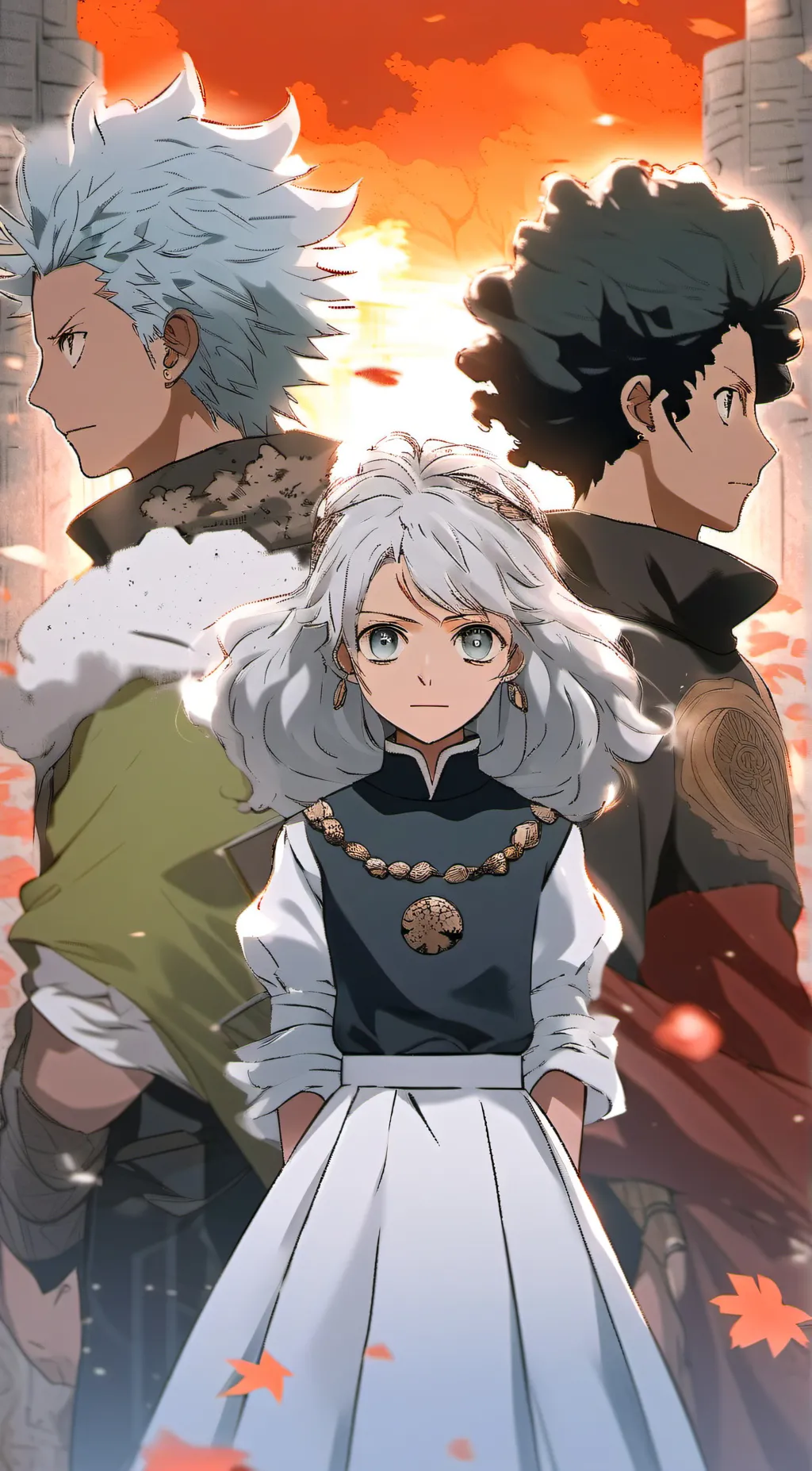 ai character: Black Clover World background