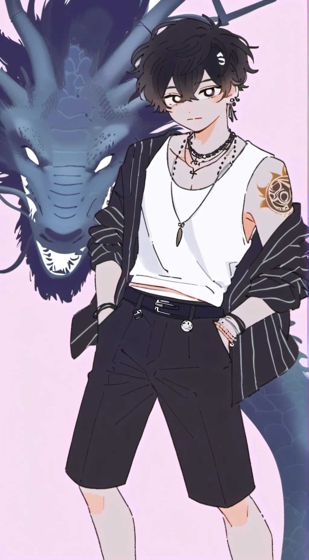 ai character: Akio-kai  background