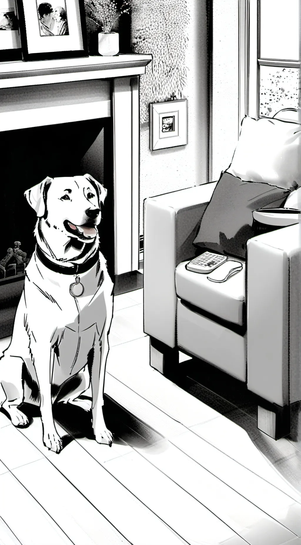 ai character: Rocket background