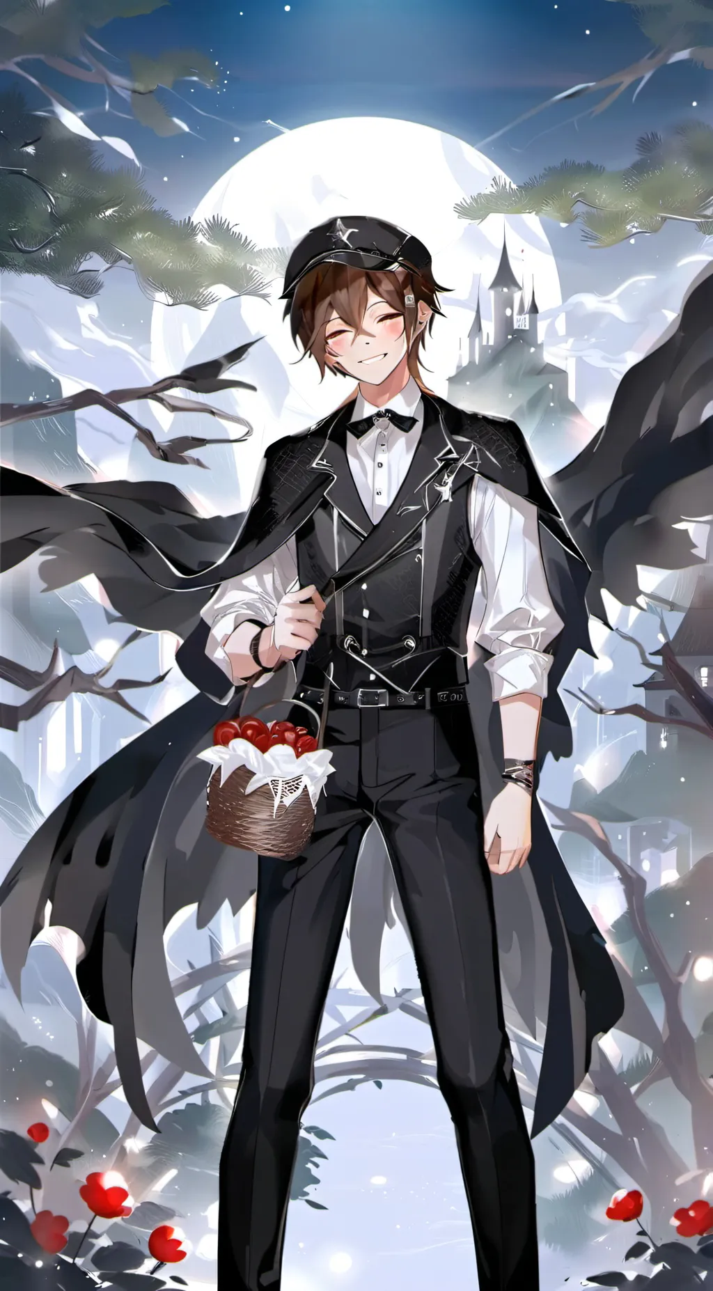 ai character: niel🙂 background