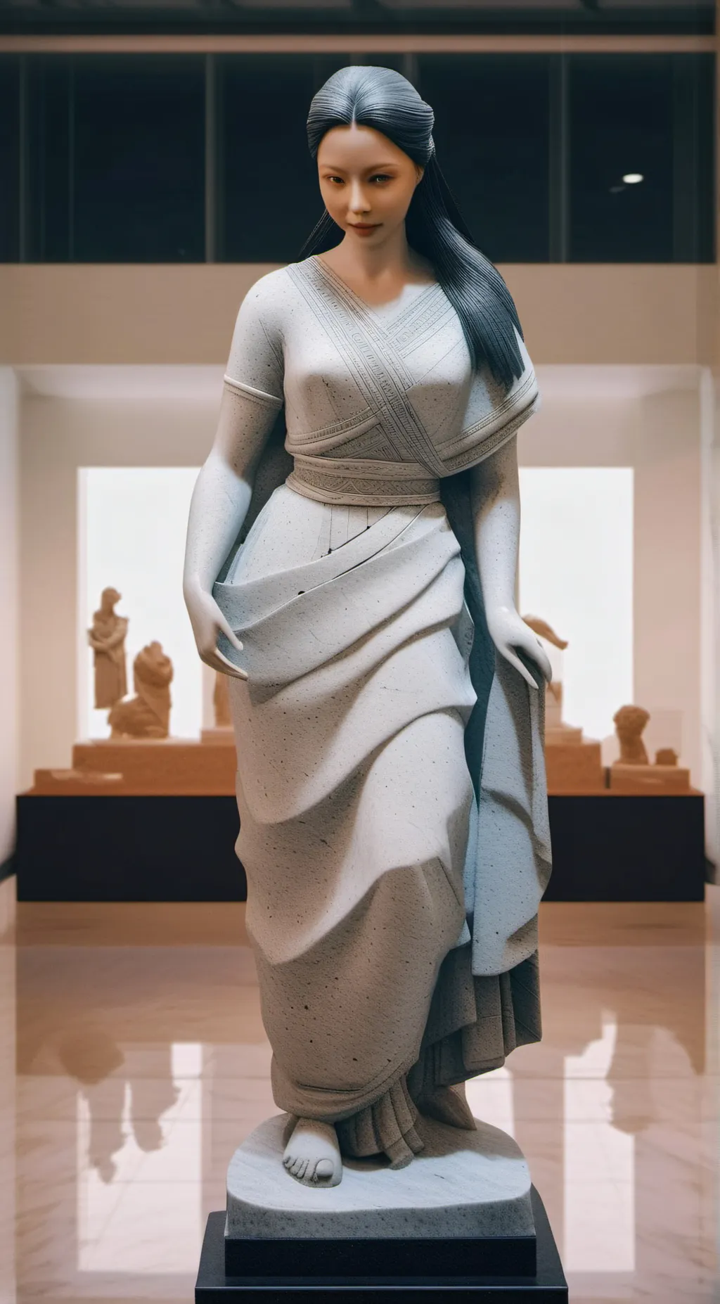 ai character: Mina background