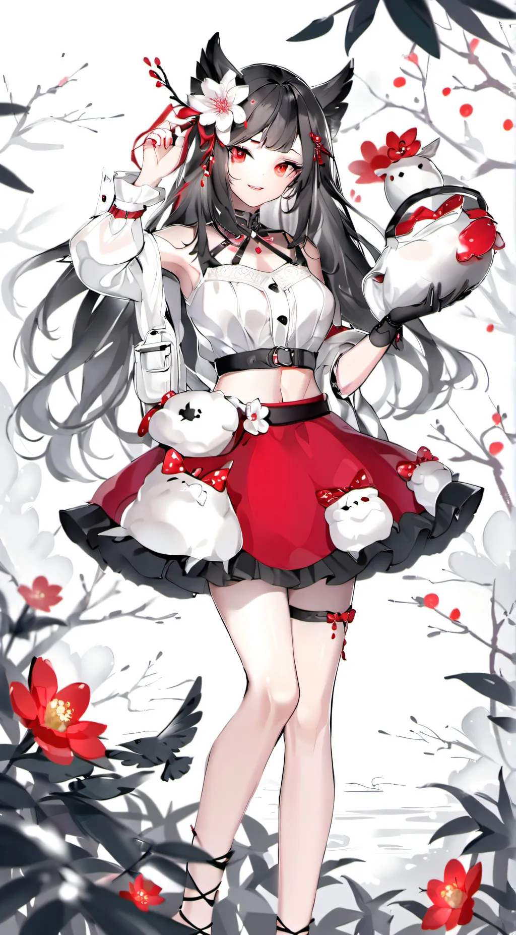 ai character: ray background