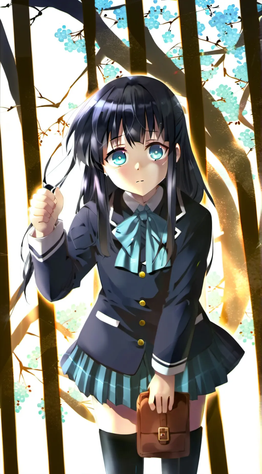 ai character: Girl Muichiro  background