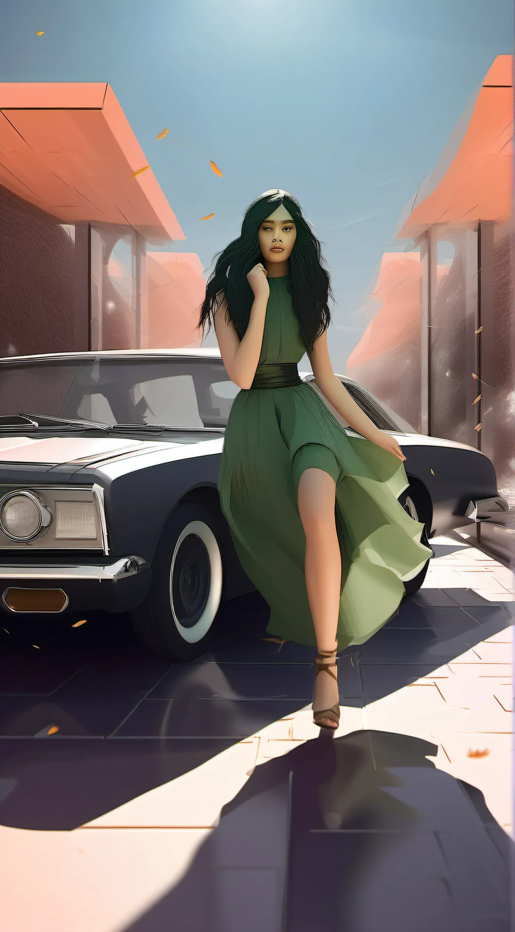 ai character: Ivy background