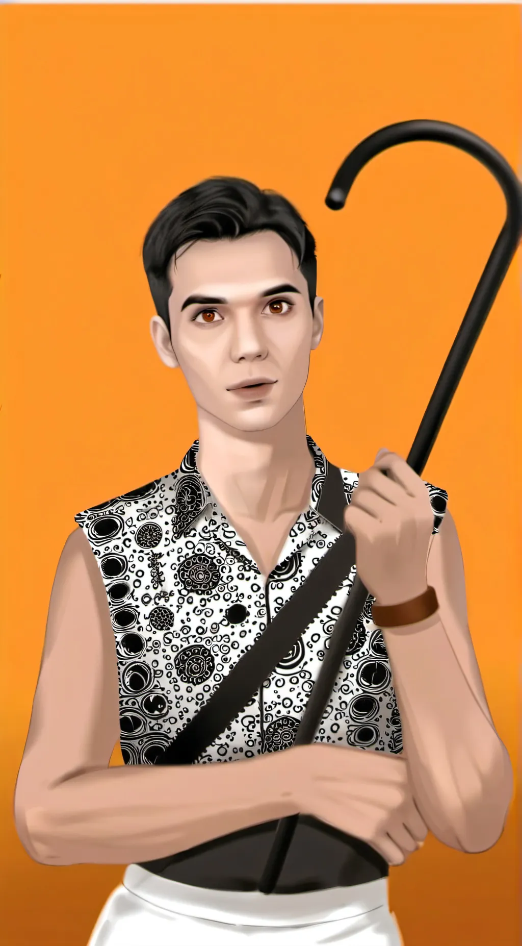 ai character: Stevie t background