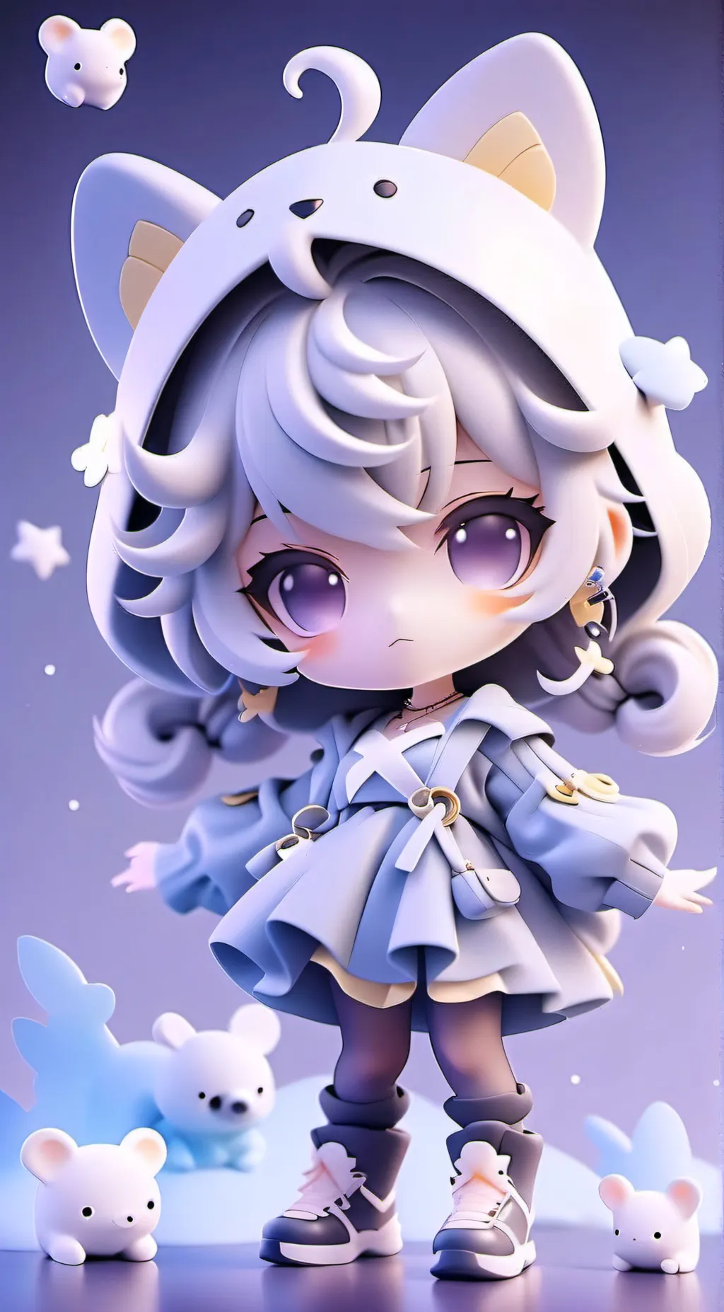 ai character: ba ba background