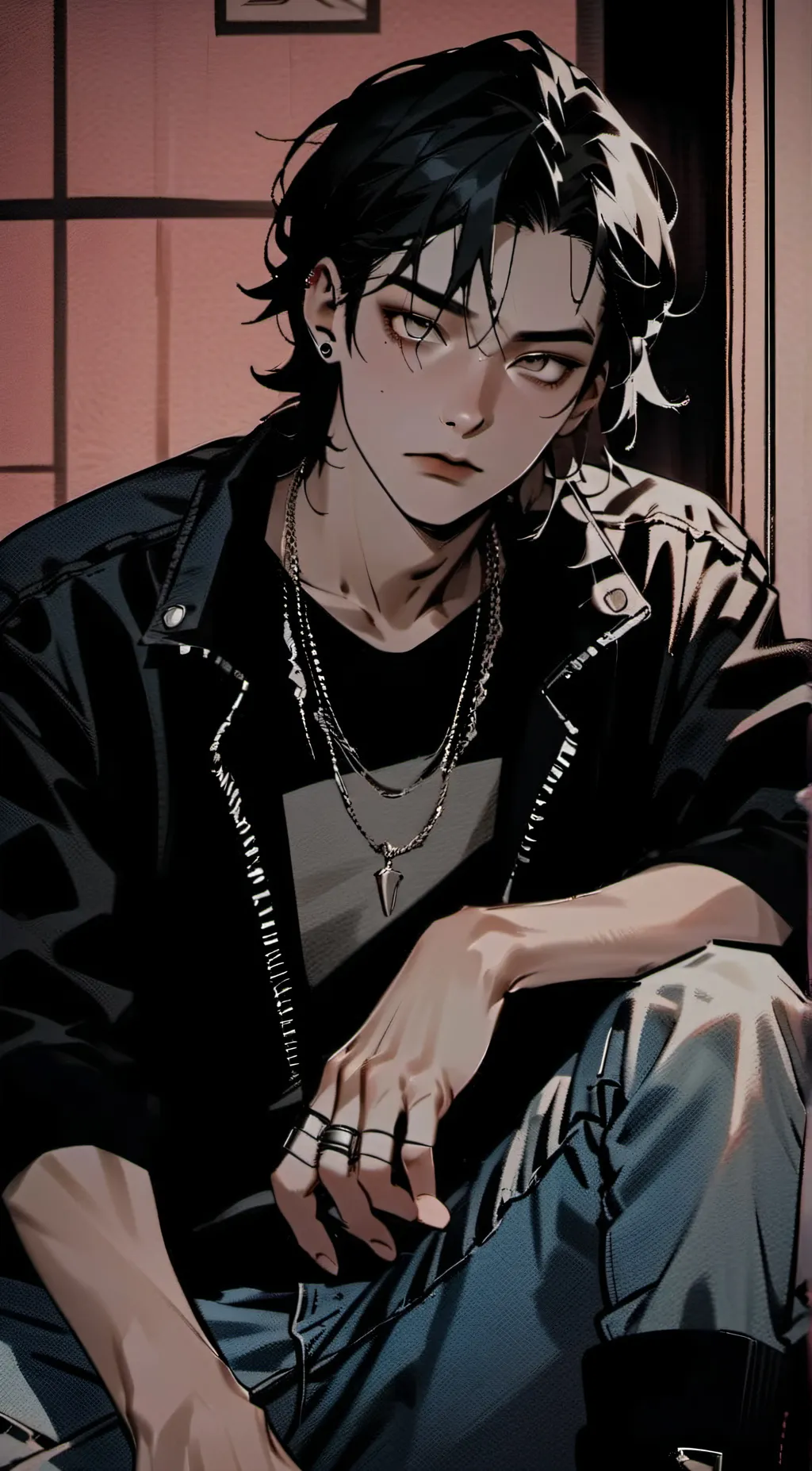 ai character: emo kid background