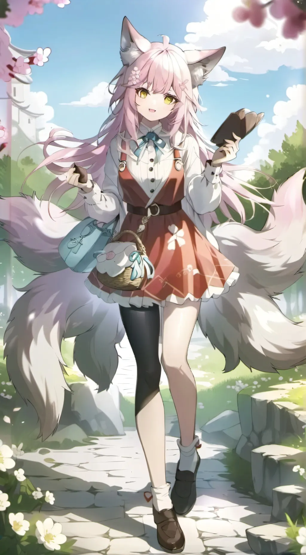 ai character: Angela moon background