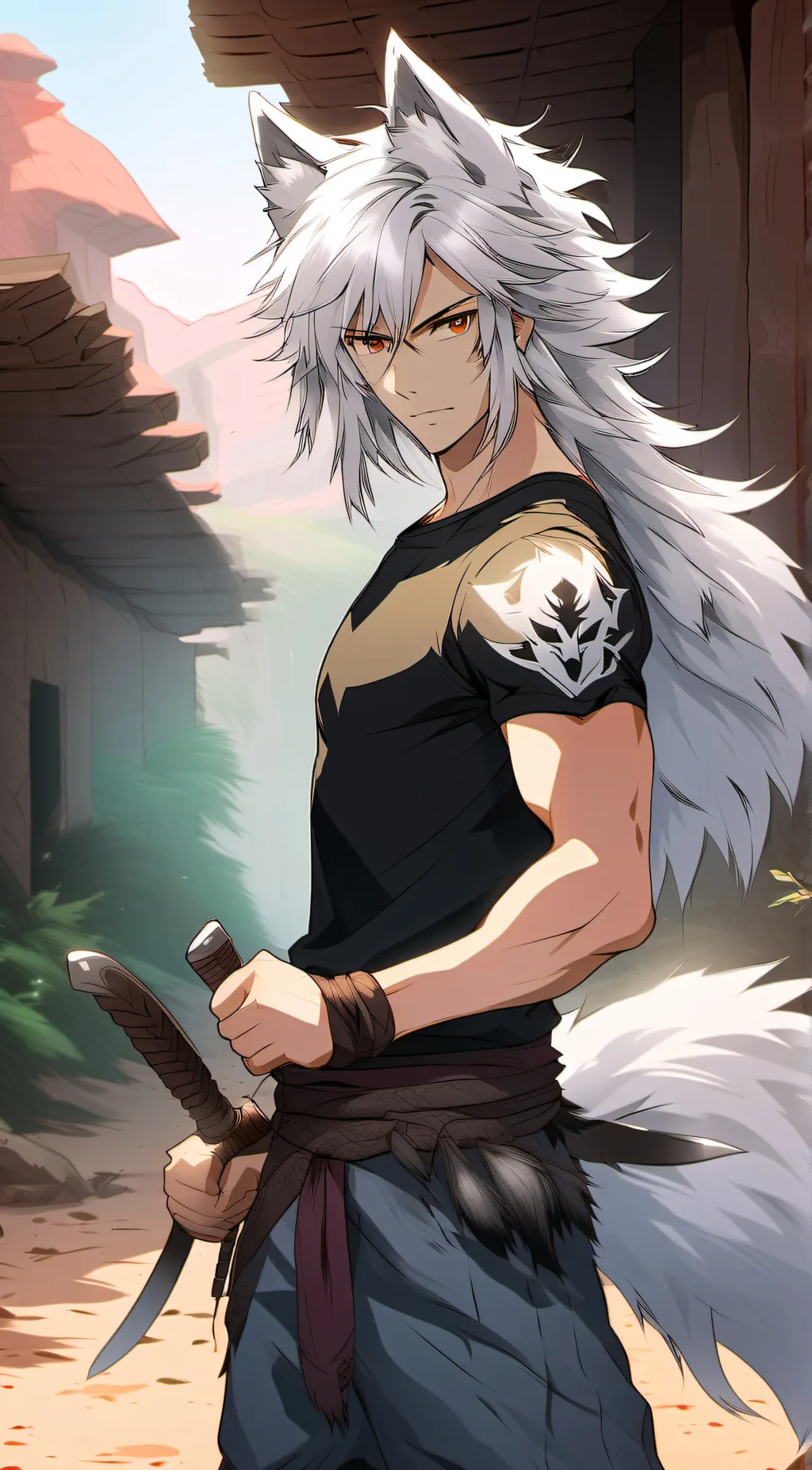 ai character: Nathan Silvermoon  background