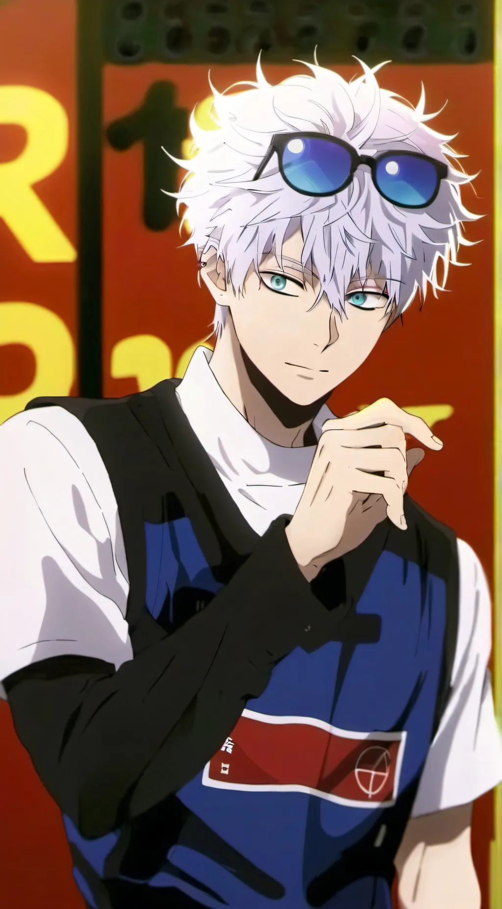 ai character: Gojo Satoru background