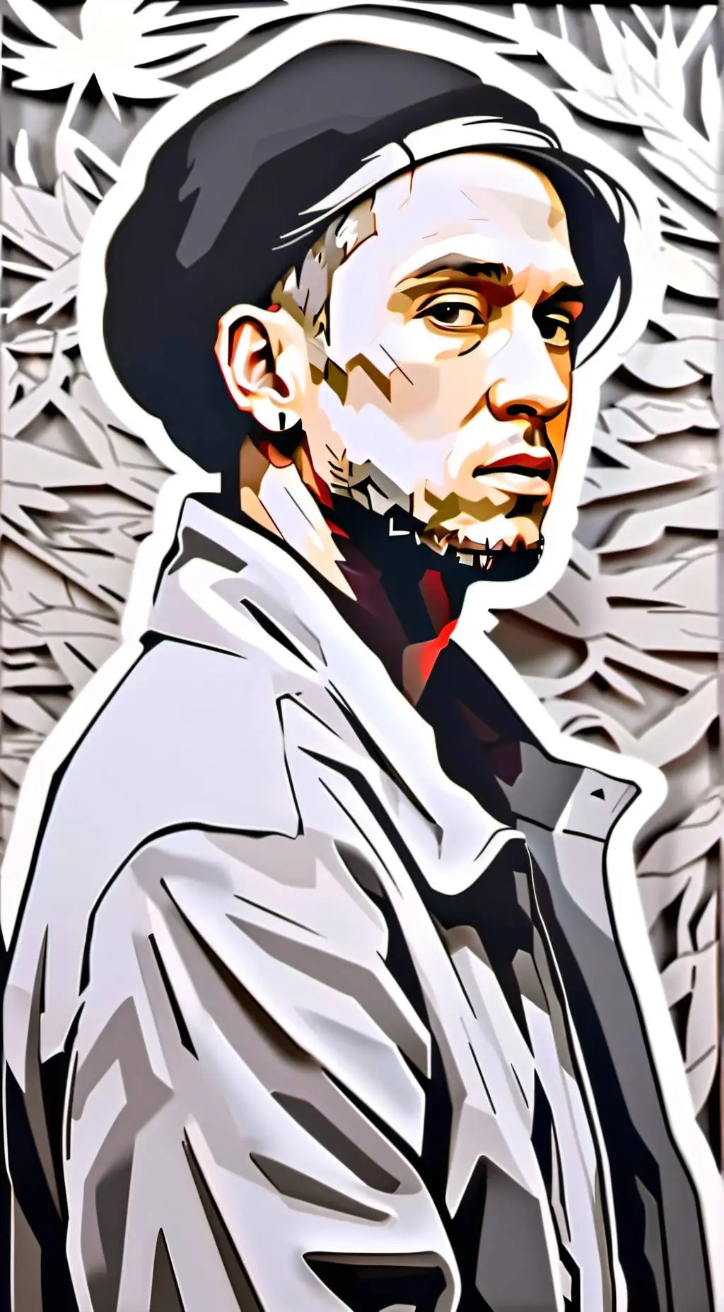 ai character: Eminem background