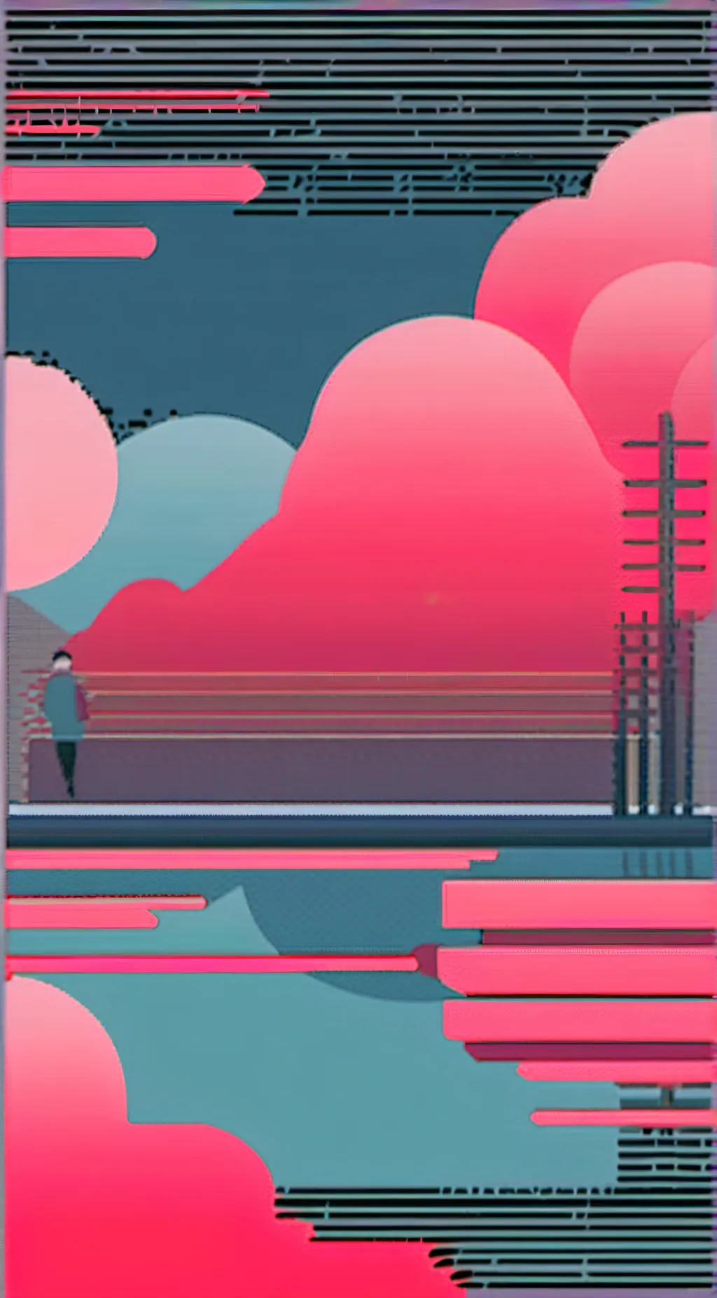 ai character: Yoru Ni Kakeru  background