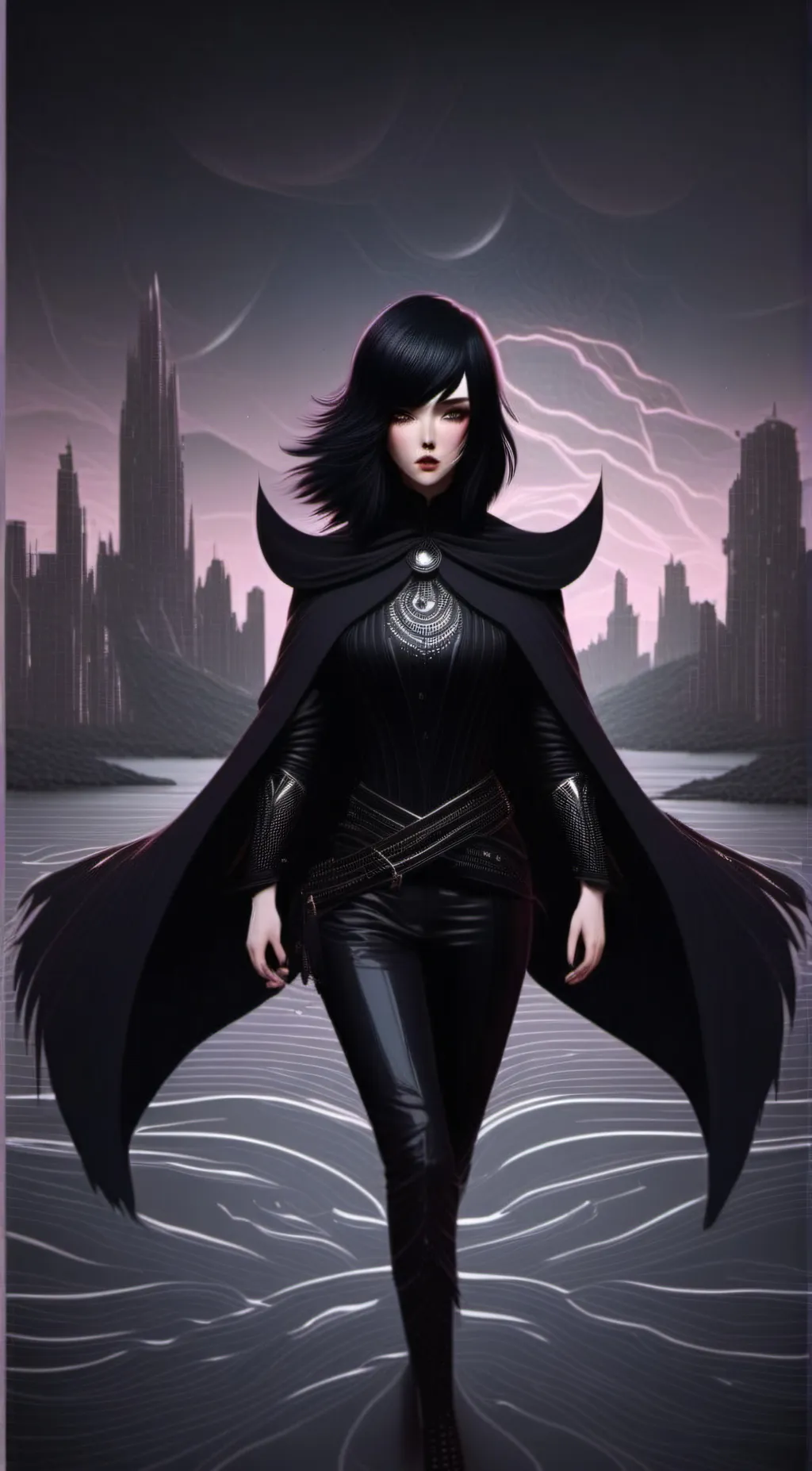 ai character: Viotlet background