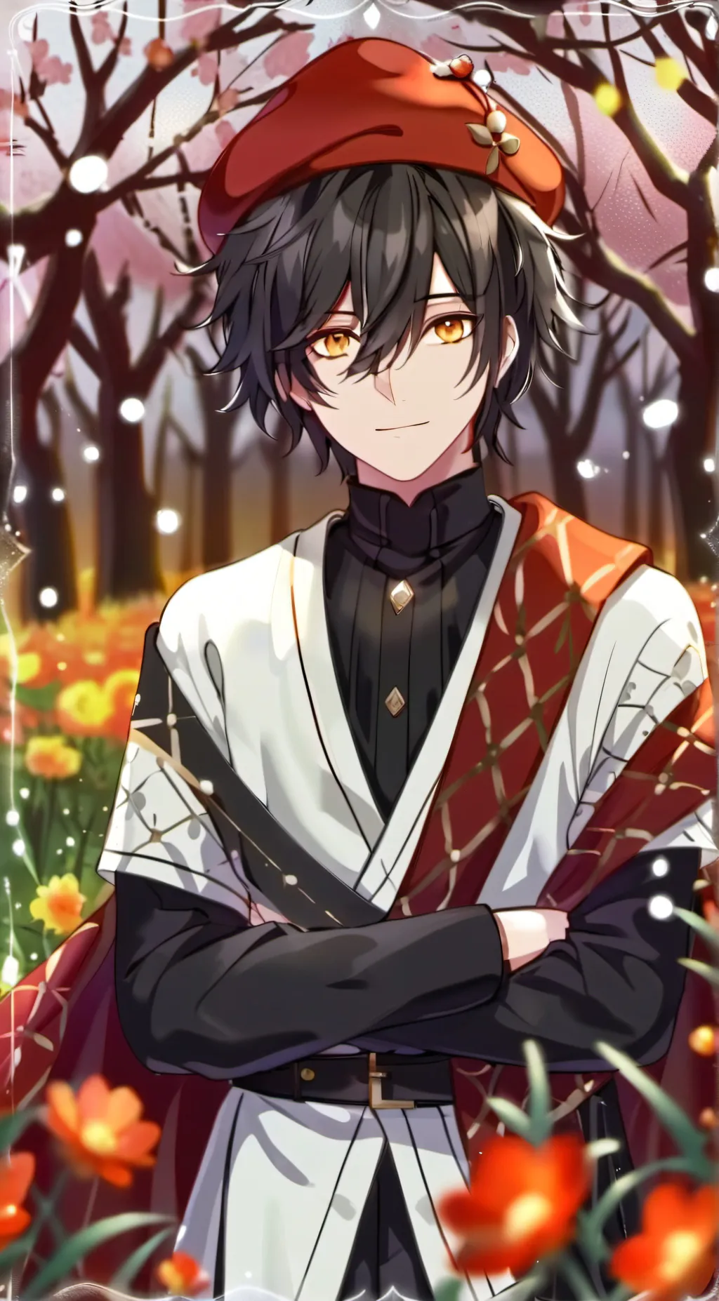 ai character: Admen  background