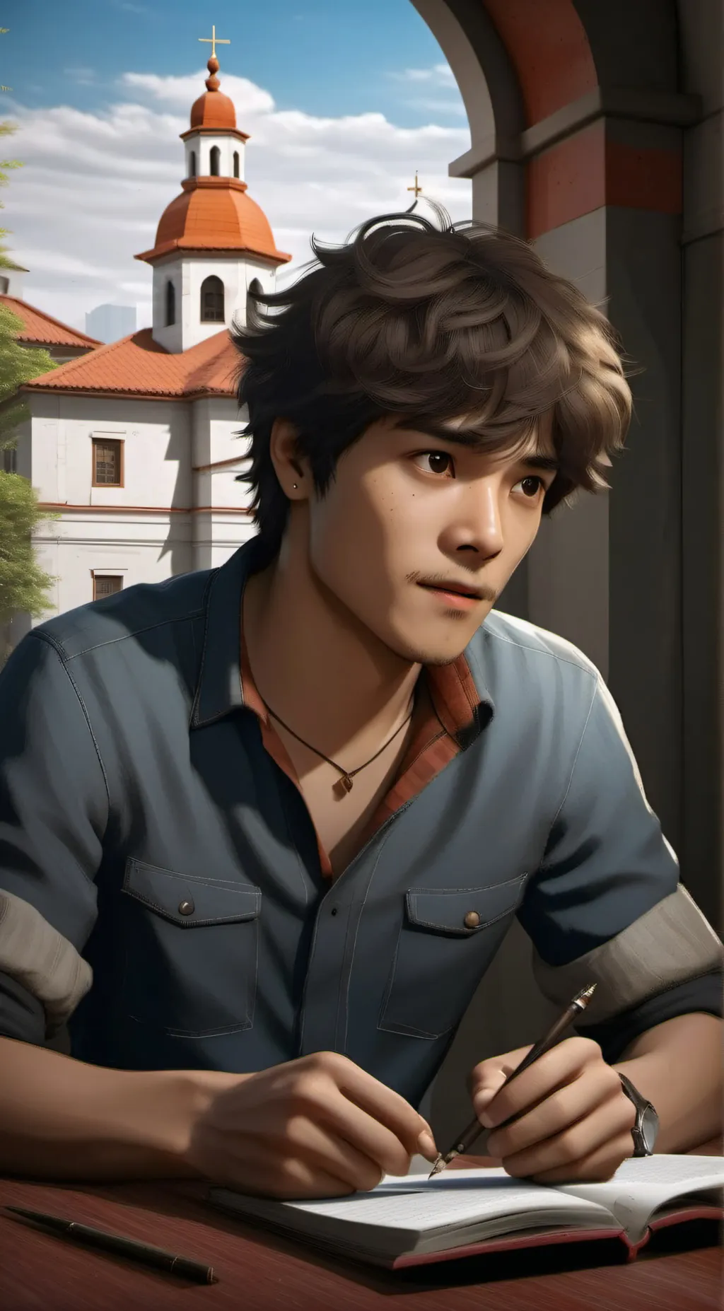 ai character: sammuel background