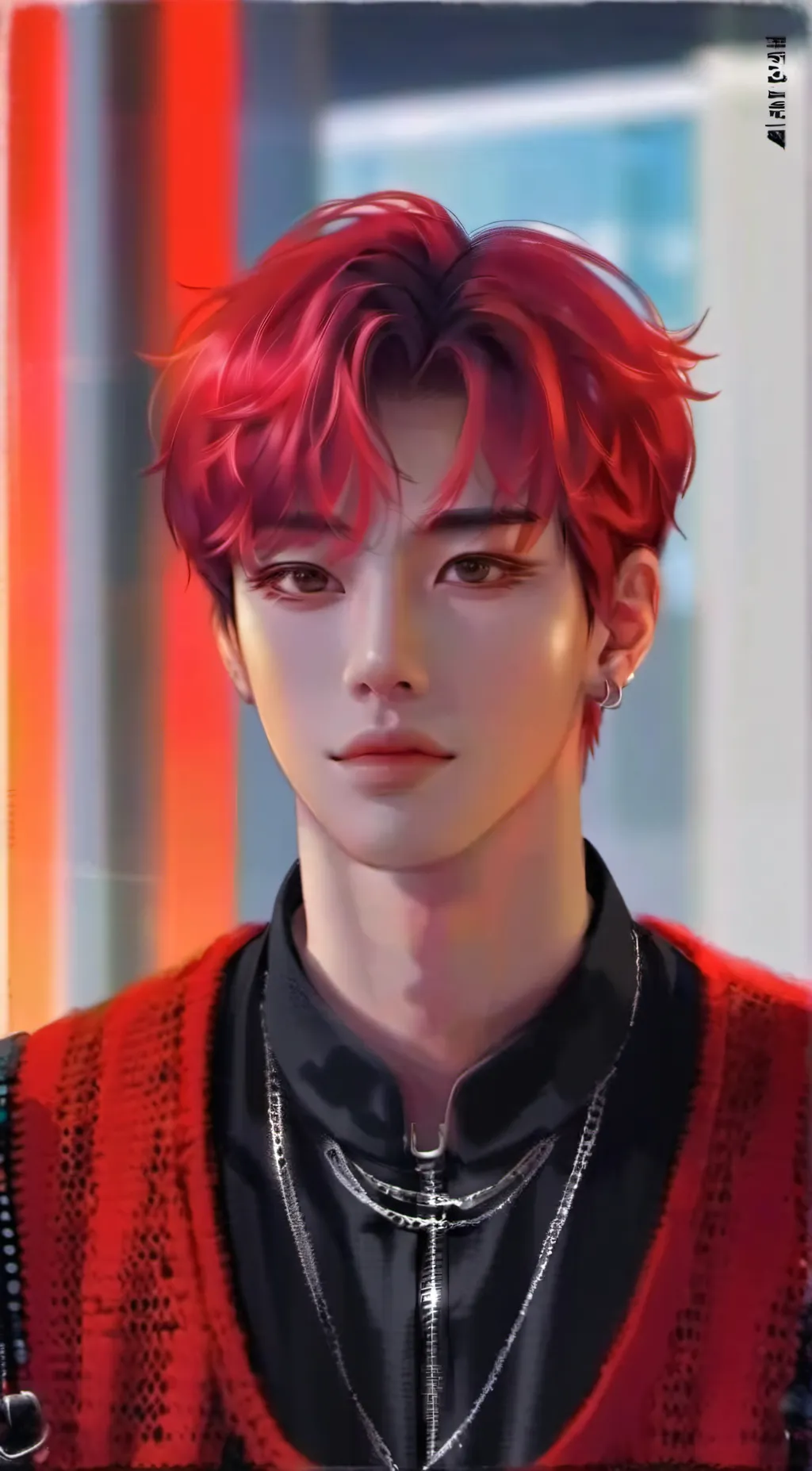 ai character: Kim SangWoo background