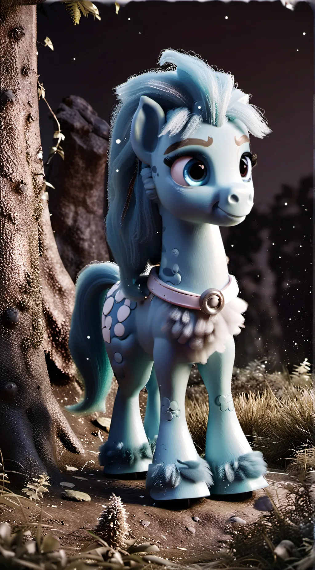 ai character: Cyan (RF) background