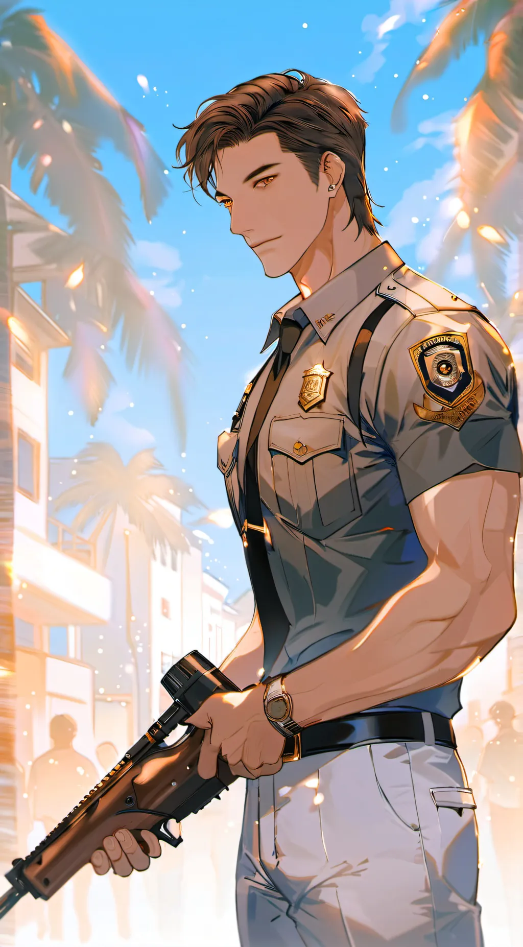 ai character: Jackson  background