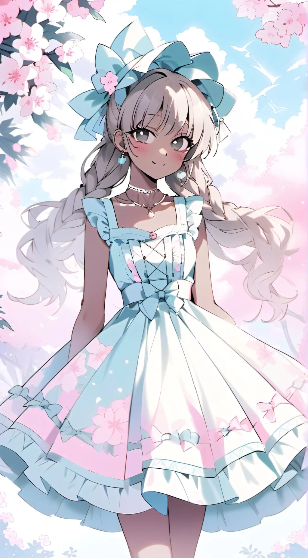 ai character: luna background