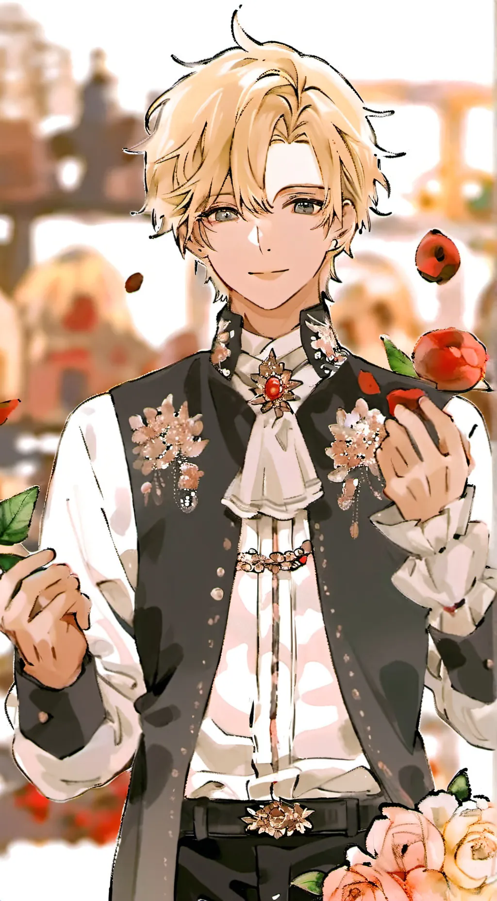 ai character: levi background