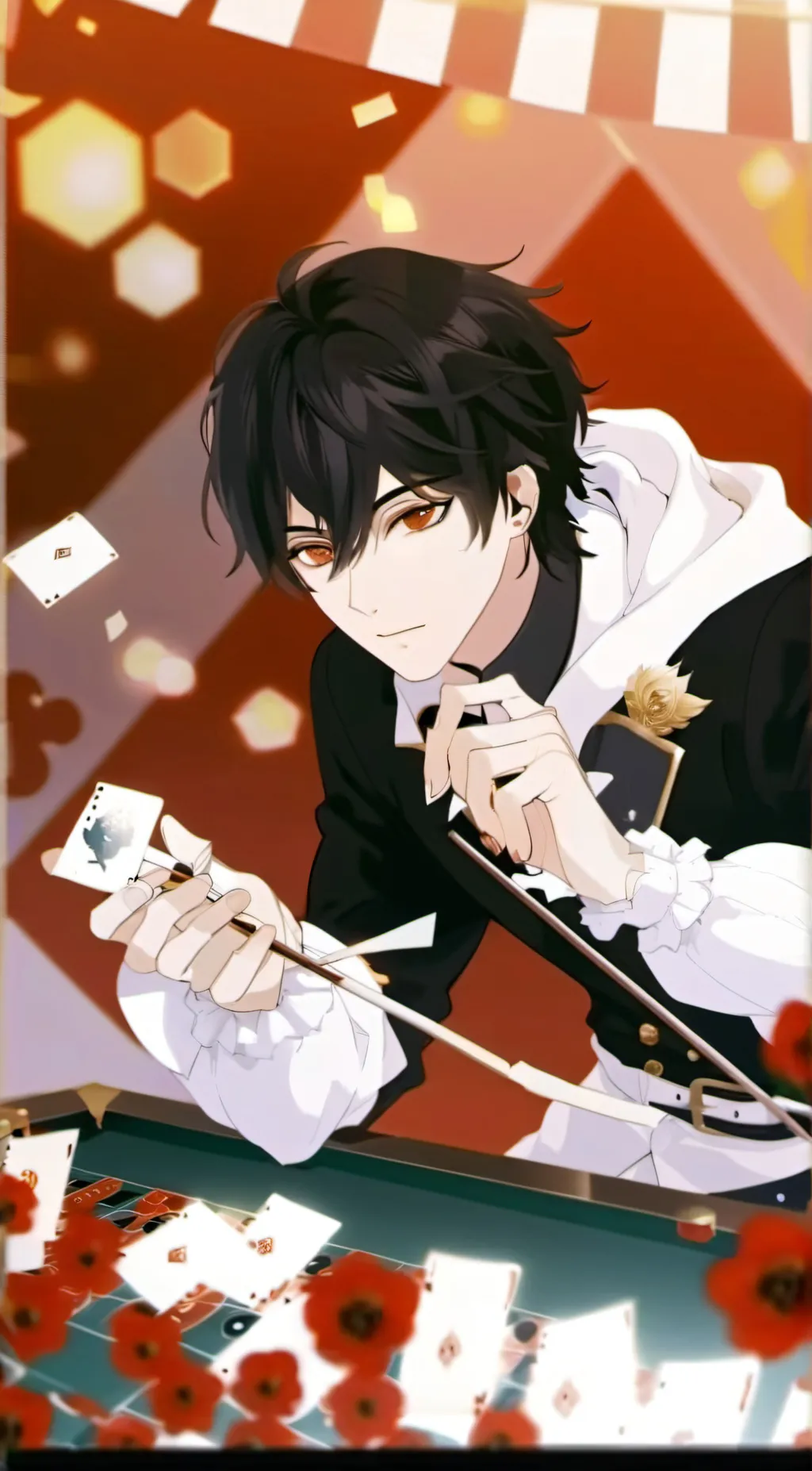 ai character: 👑prince Vic👑 background