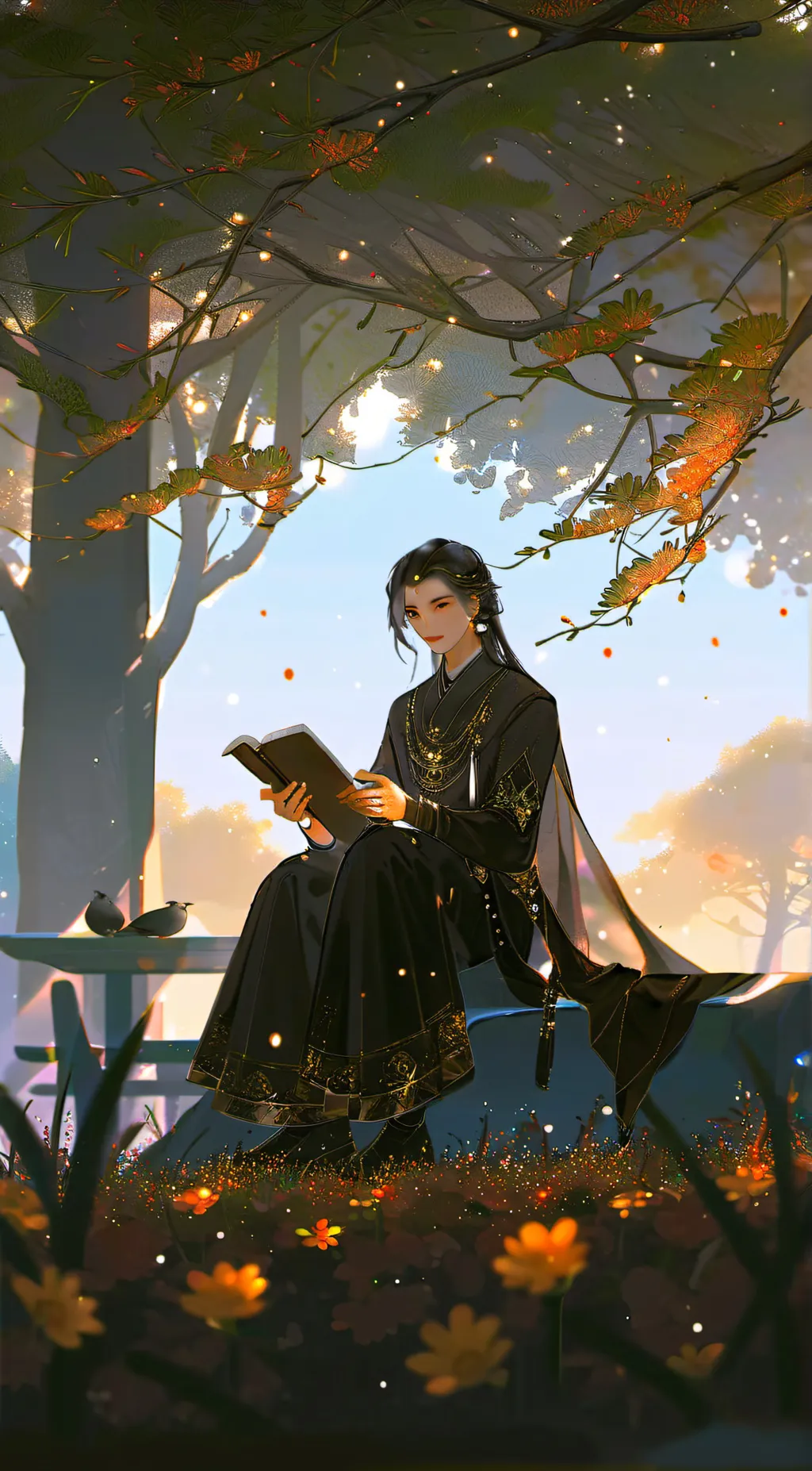 ai character: •Teacher• background