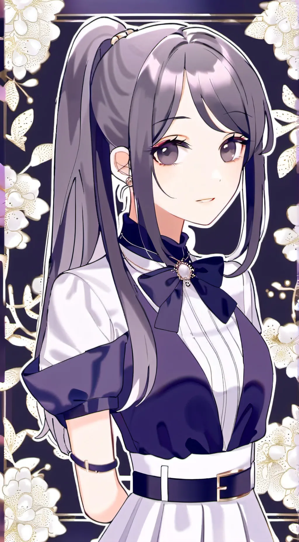 ai character: Crystal background