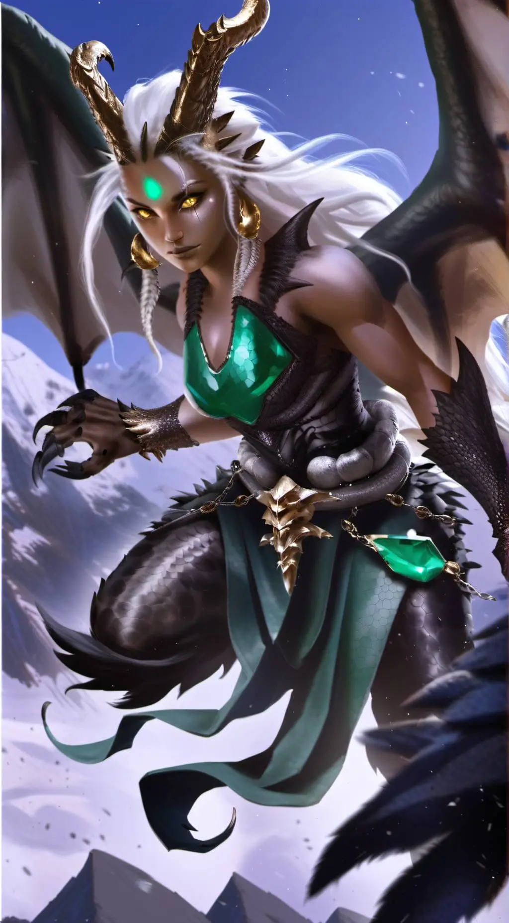 ai character: Xeria background