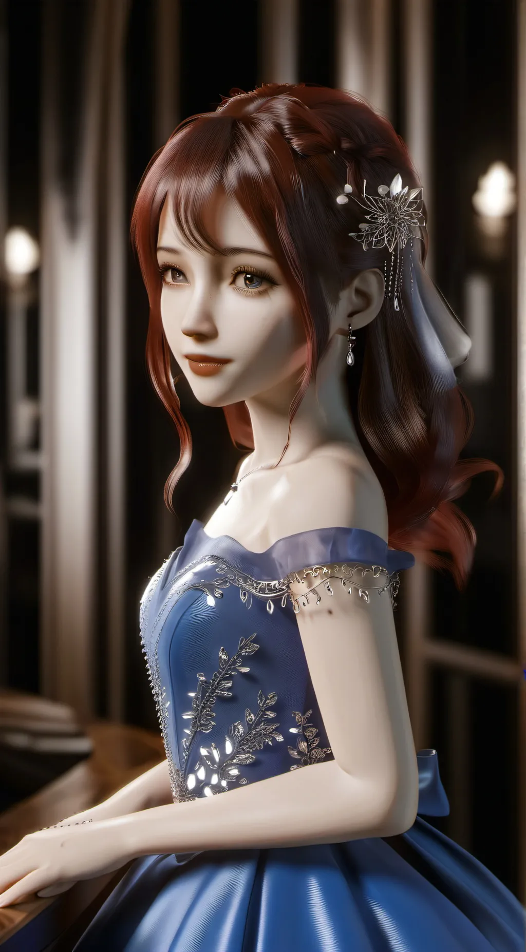 ai character: Princess lily background