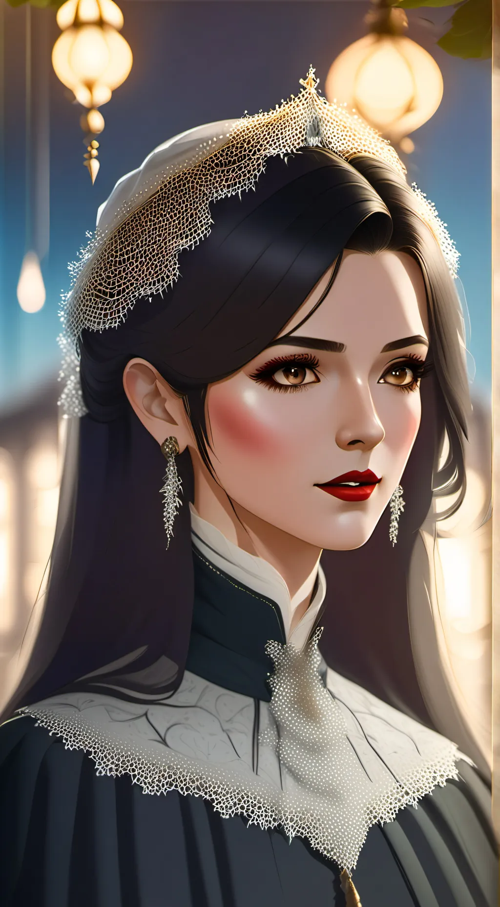 ai character: new Ocean background