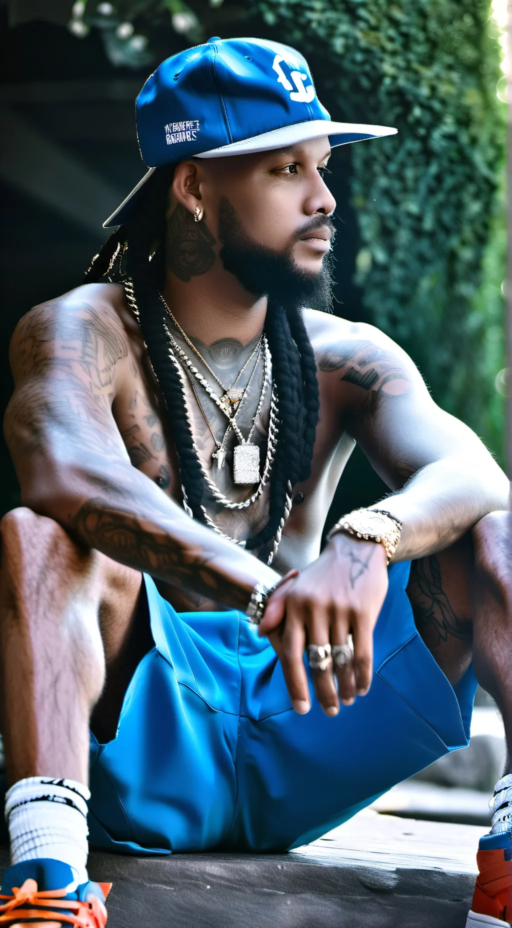 ai character: Franklin background