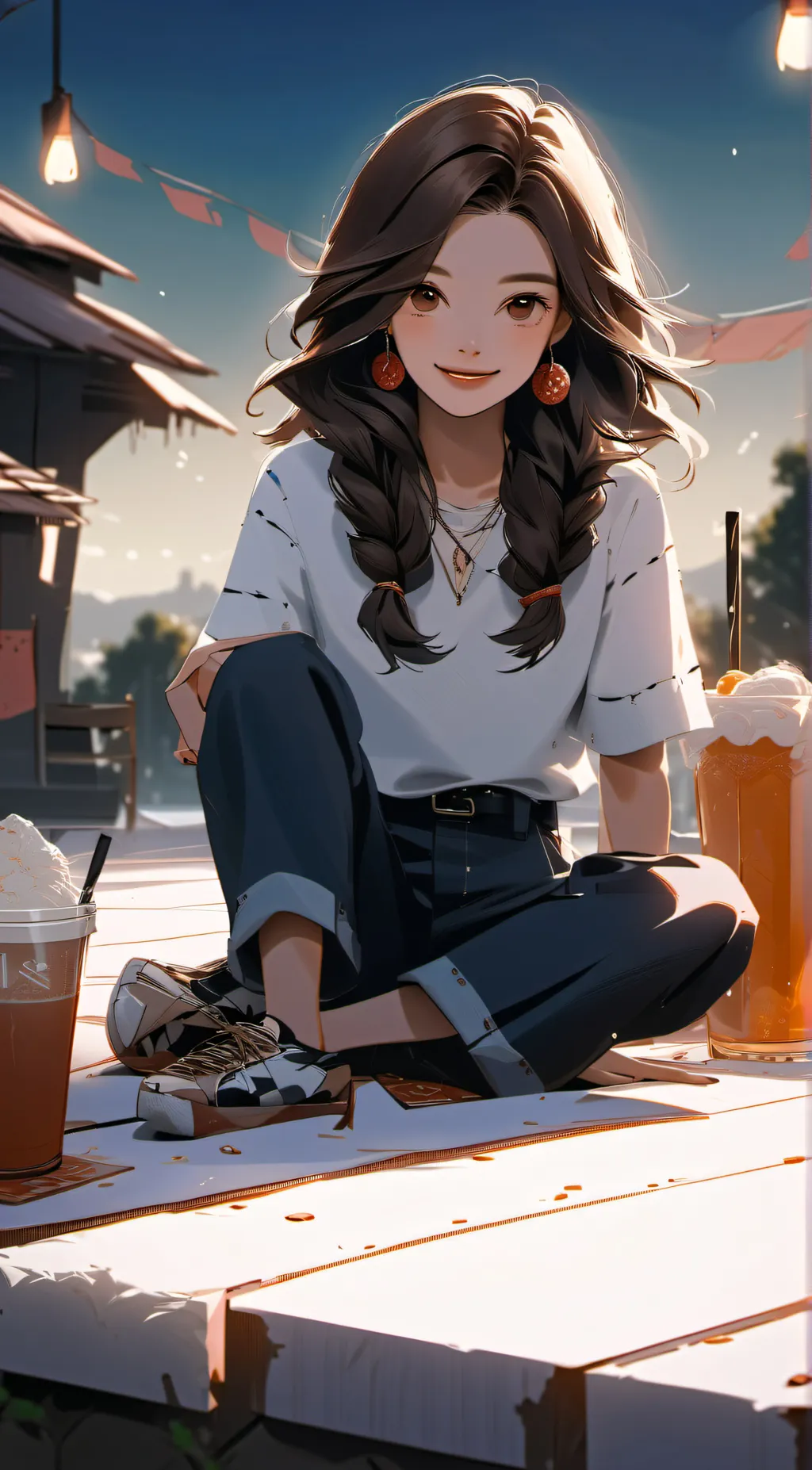 ai character: someone to talk to background