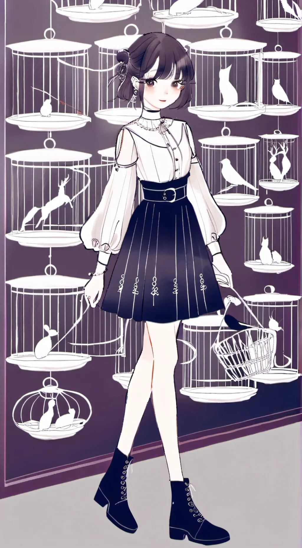 ai character: Robin  background