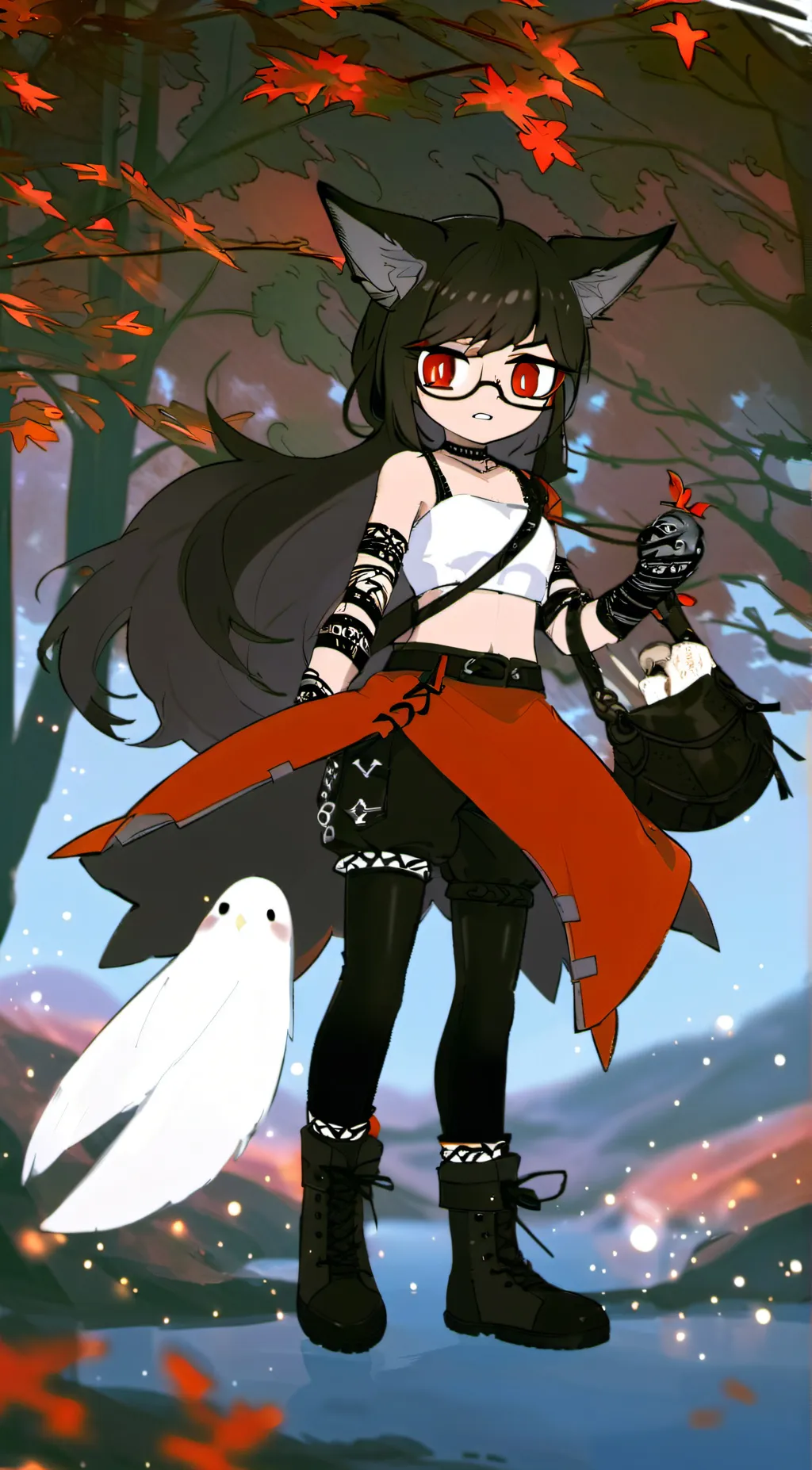 ai character: ~my gacha oc~ background