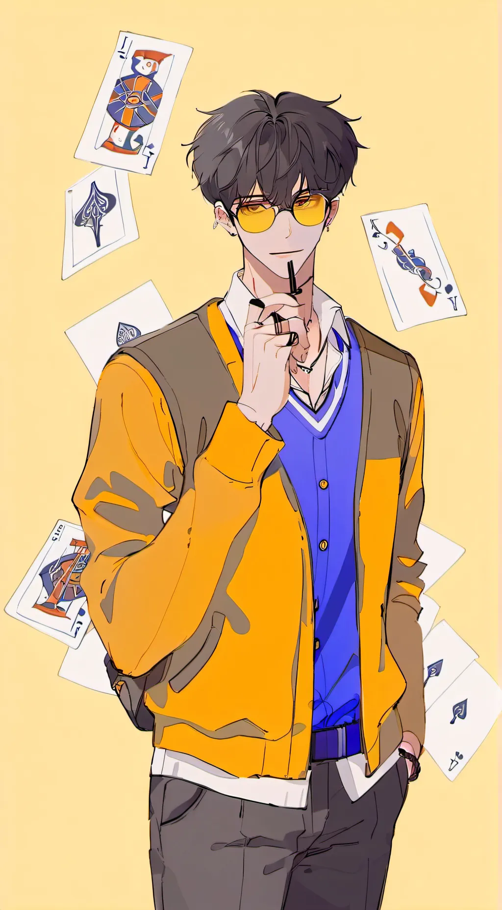 ai character: Haden background