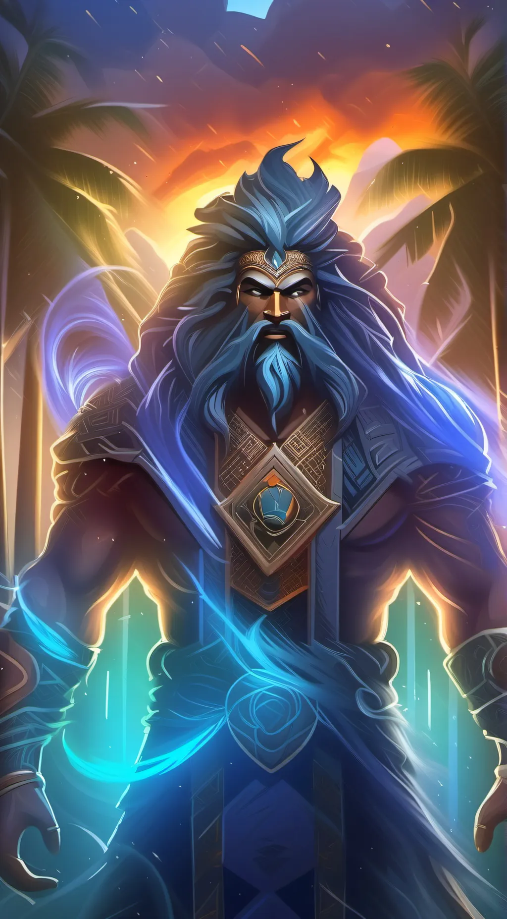 ai character: The Narrator background