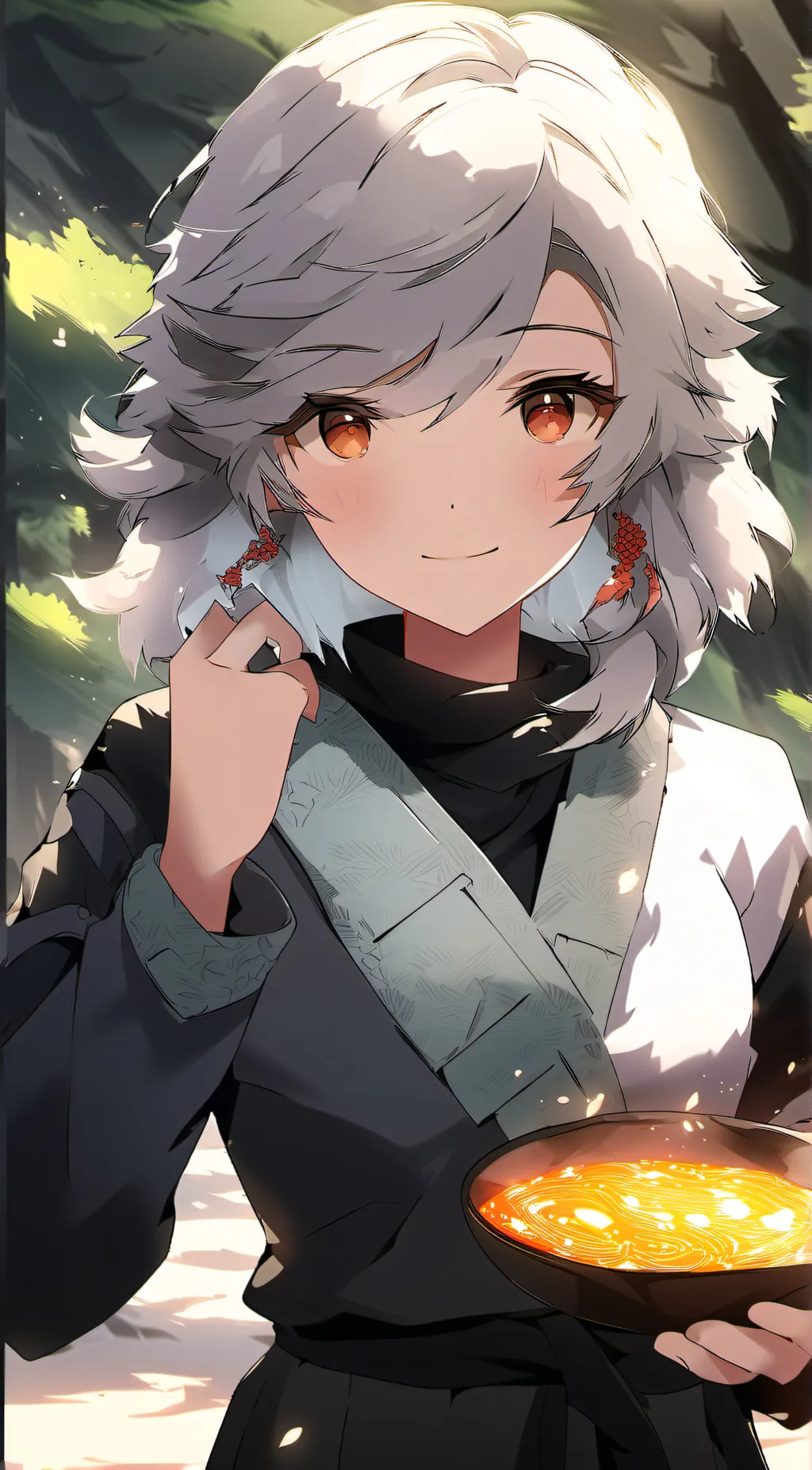 ai character: sasha  background