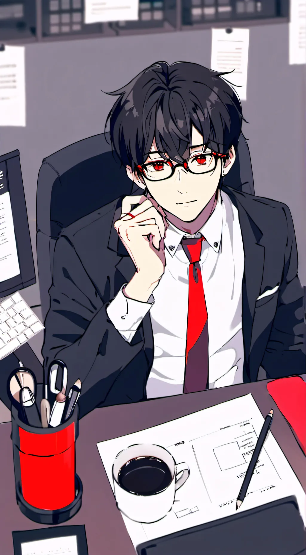 ai character: Lukus background