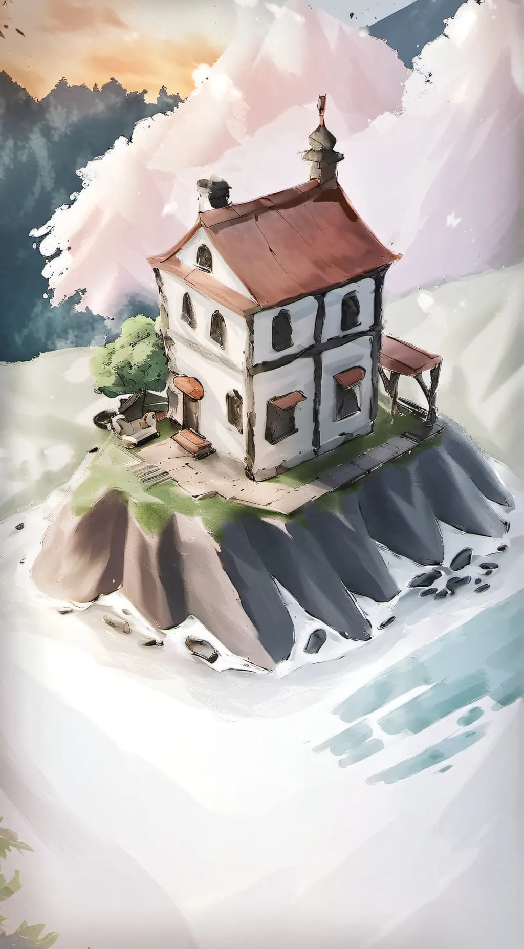 ai character: House 2.0 background