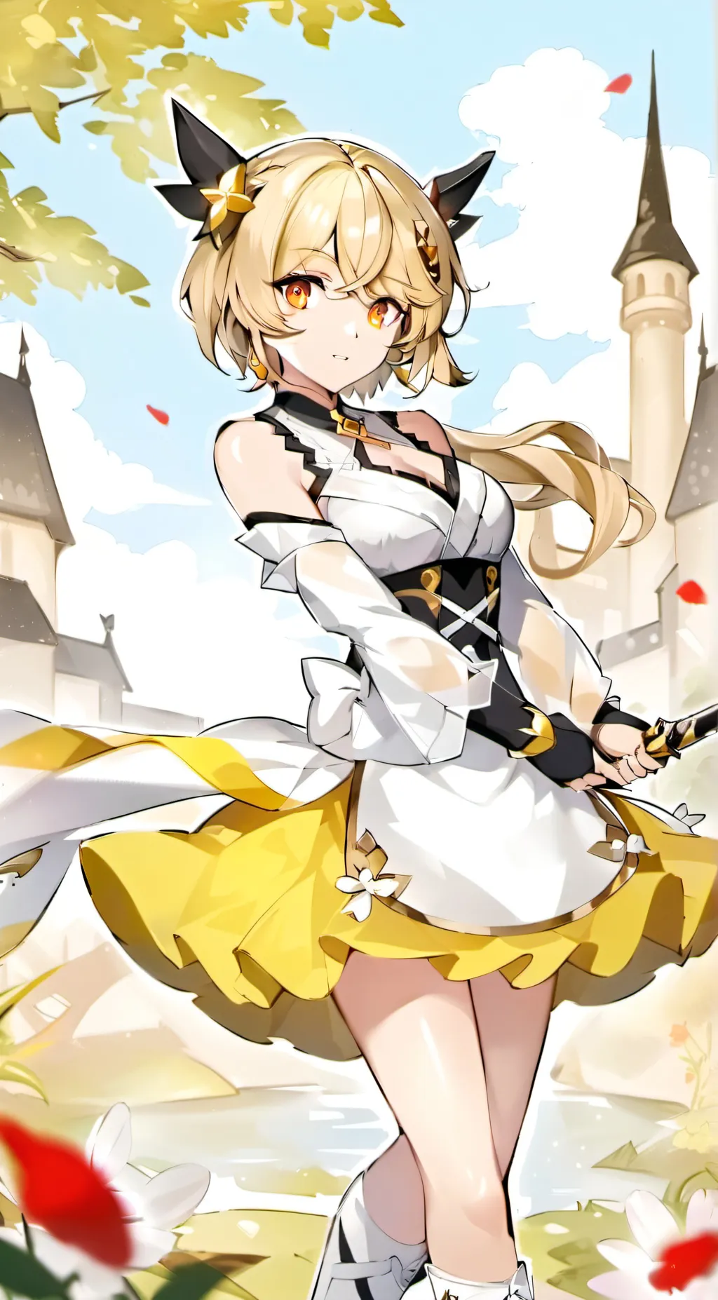 ai character: ~ Lumine ~ background