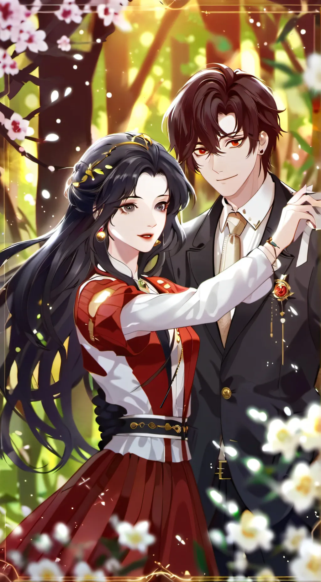 ai character: siblings  background