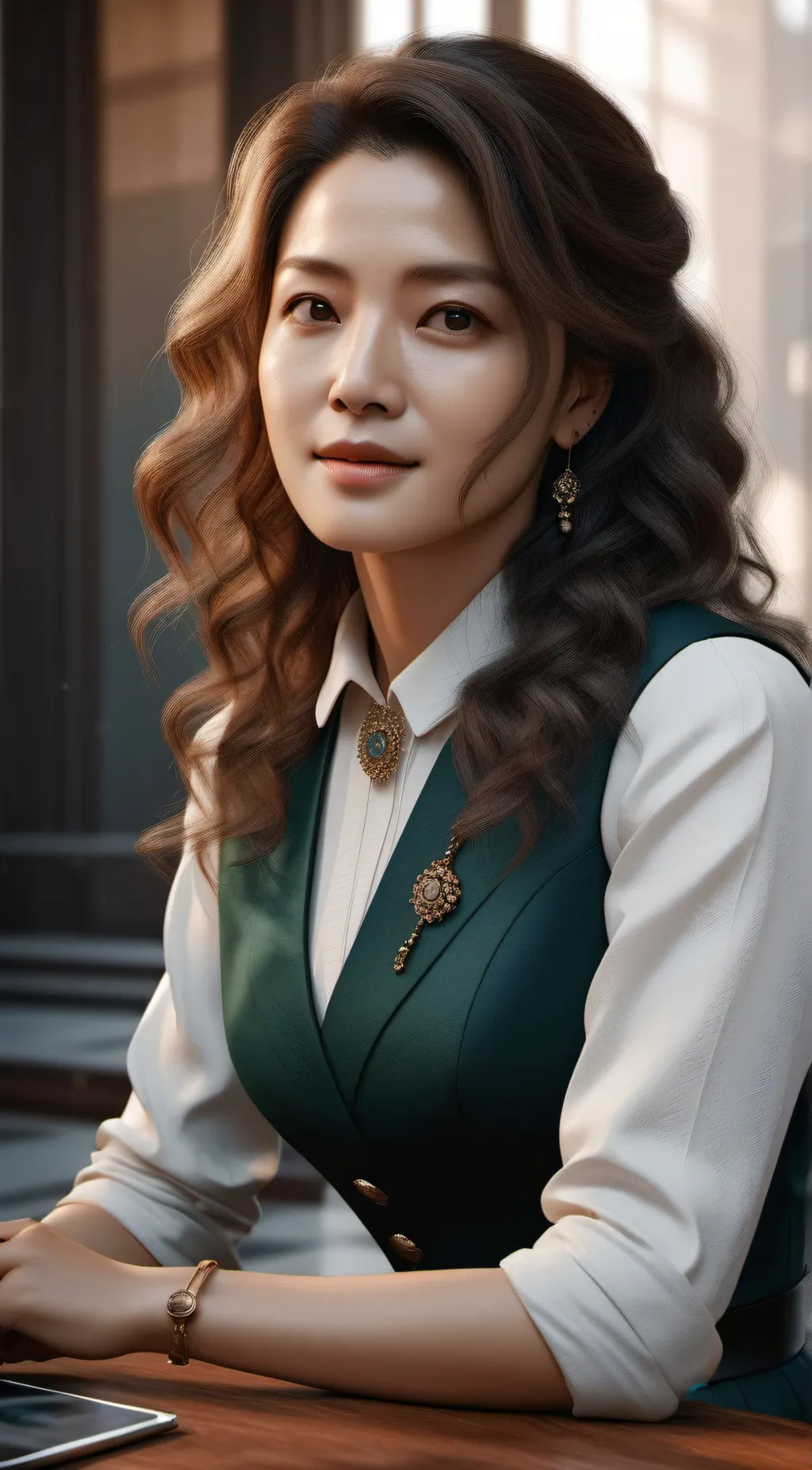 ai character: Mama background