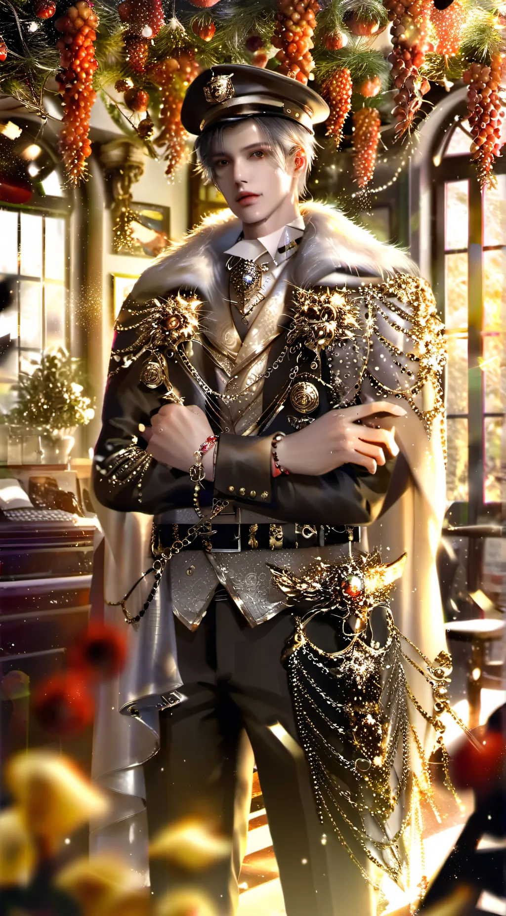 ai character: police  background