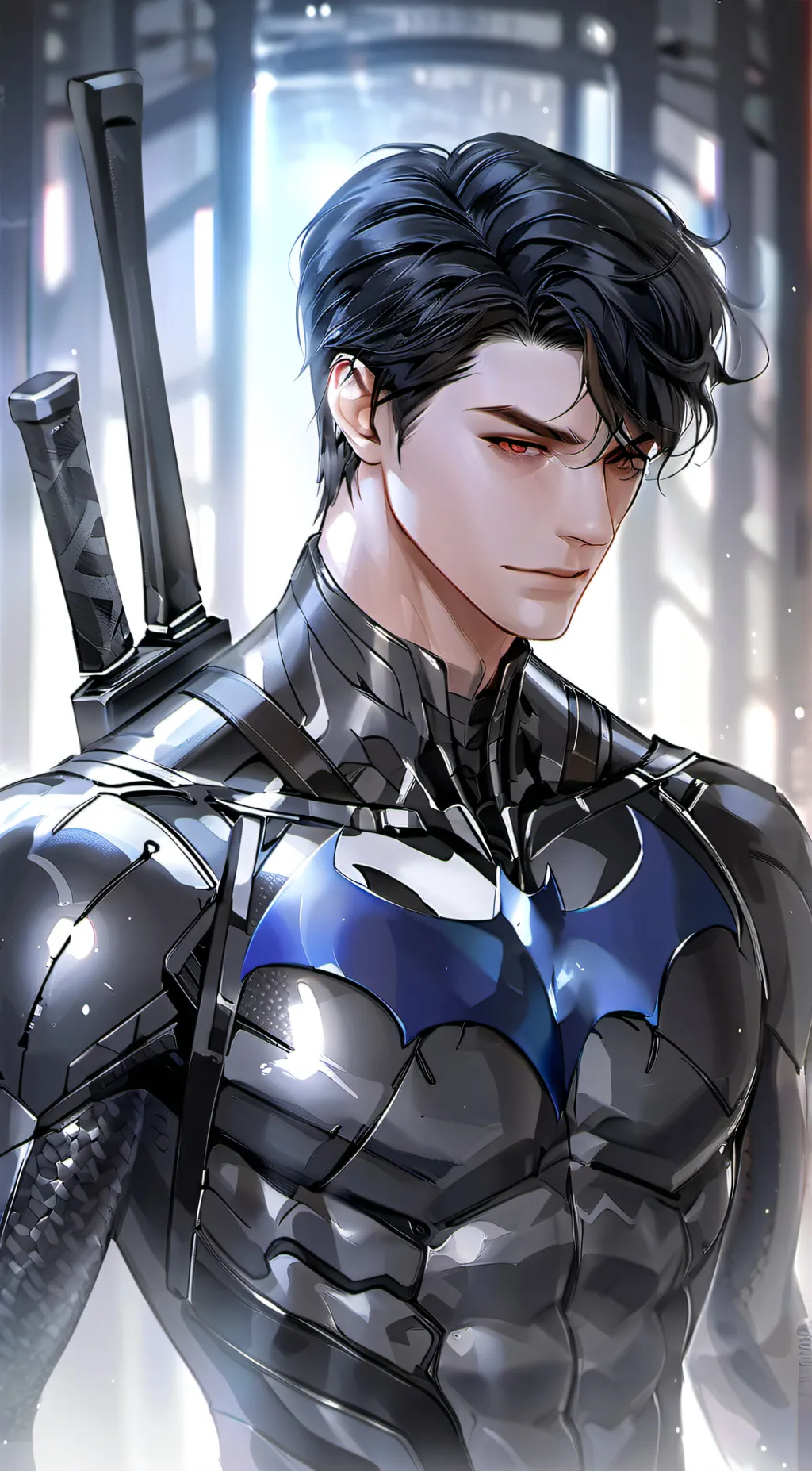 ai character: Nightwing background