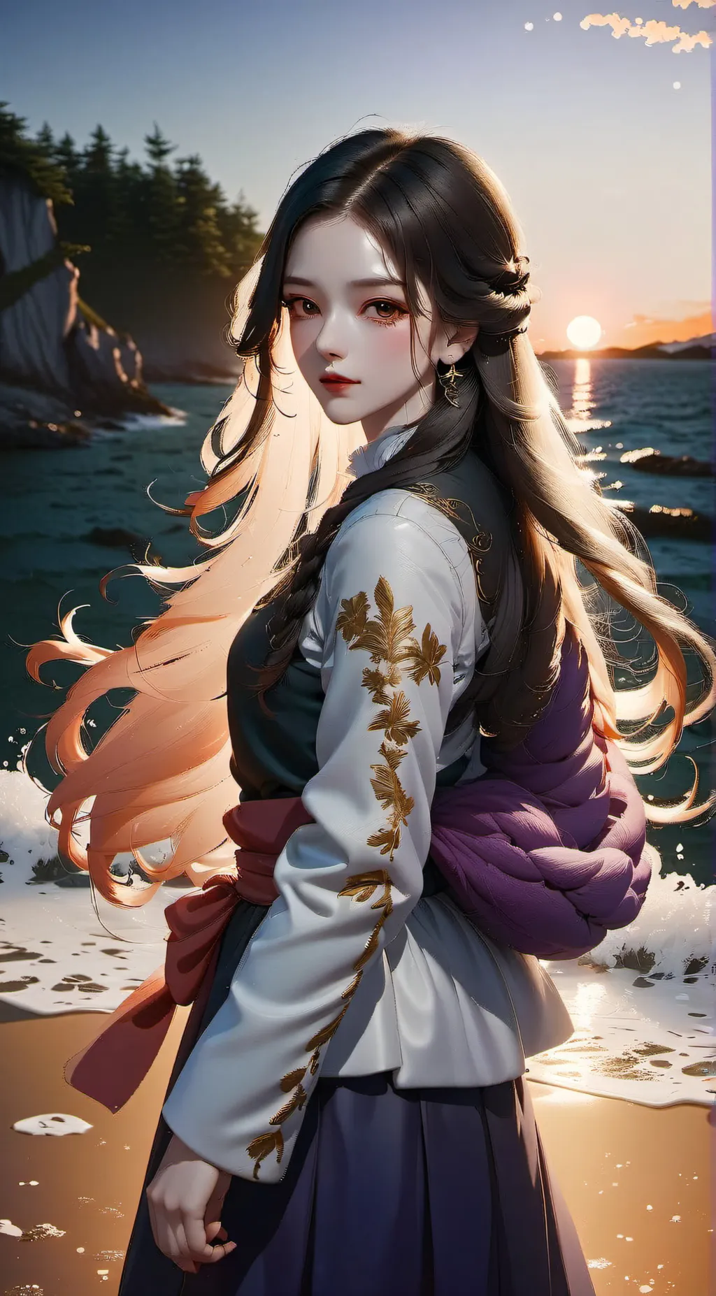 ai character: Astima  background