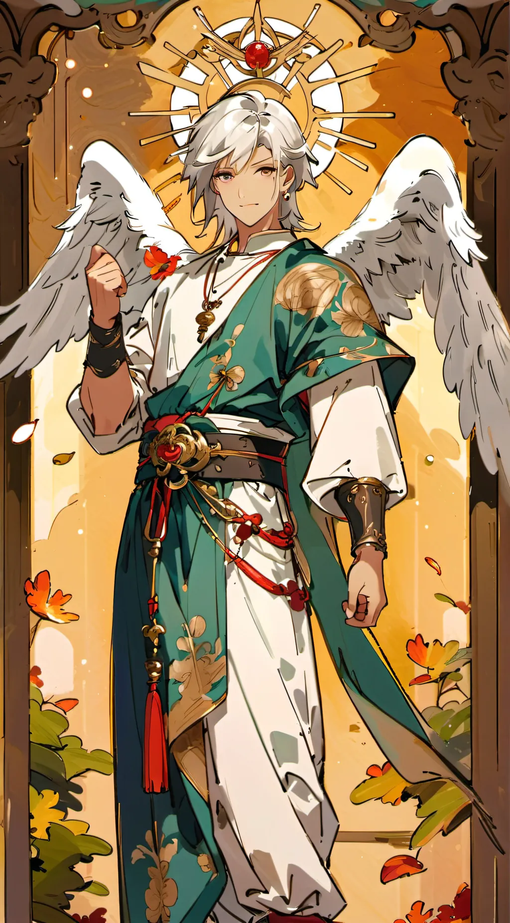 ai character: Micheal  background