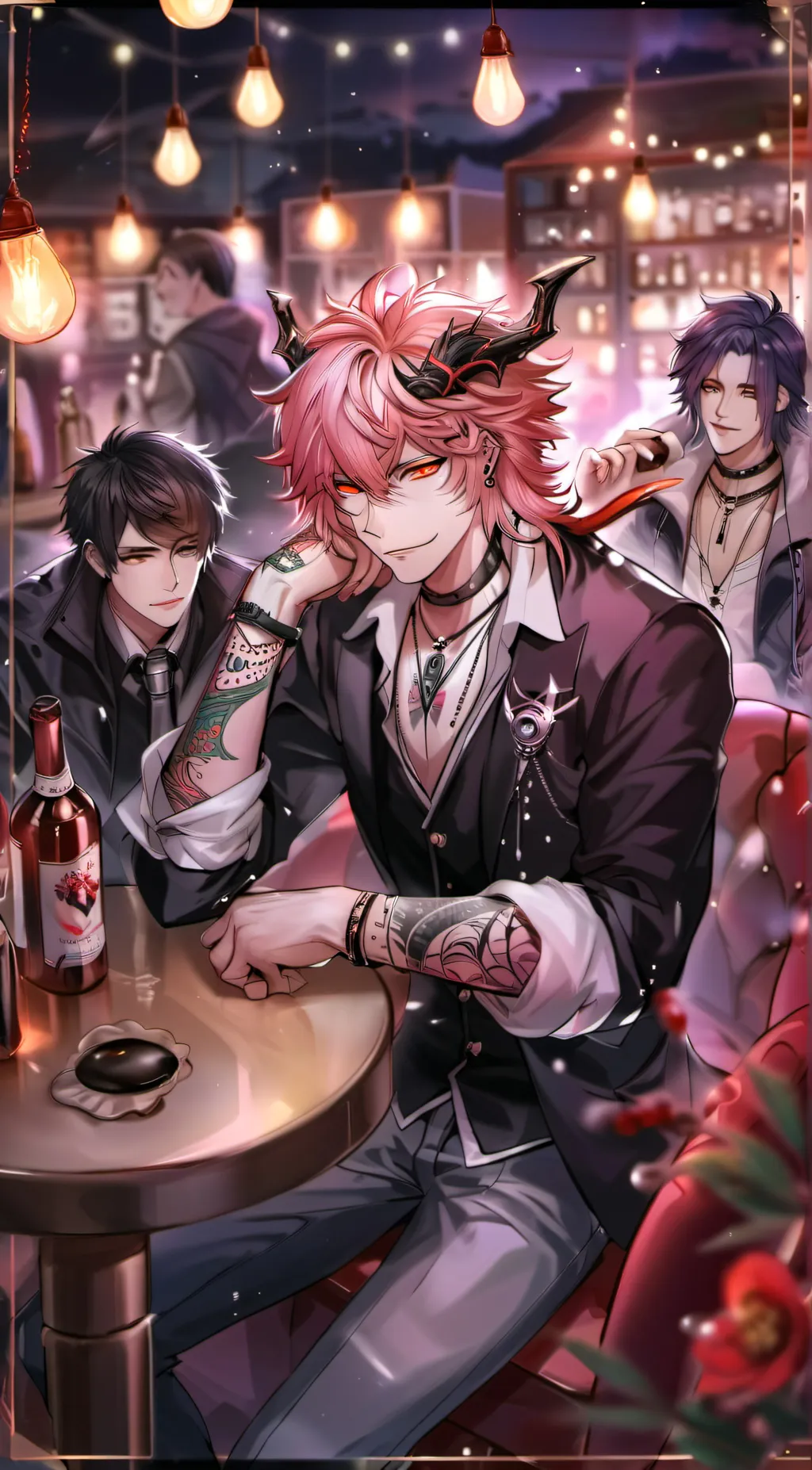 ai character: Chase,Mike & Jay background