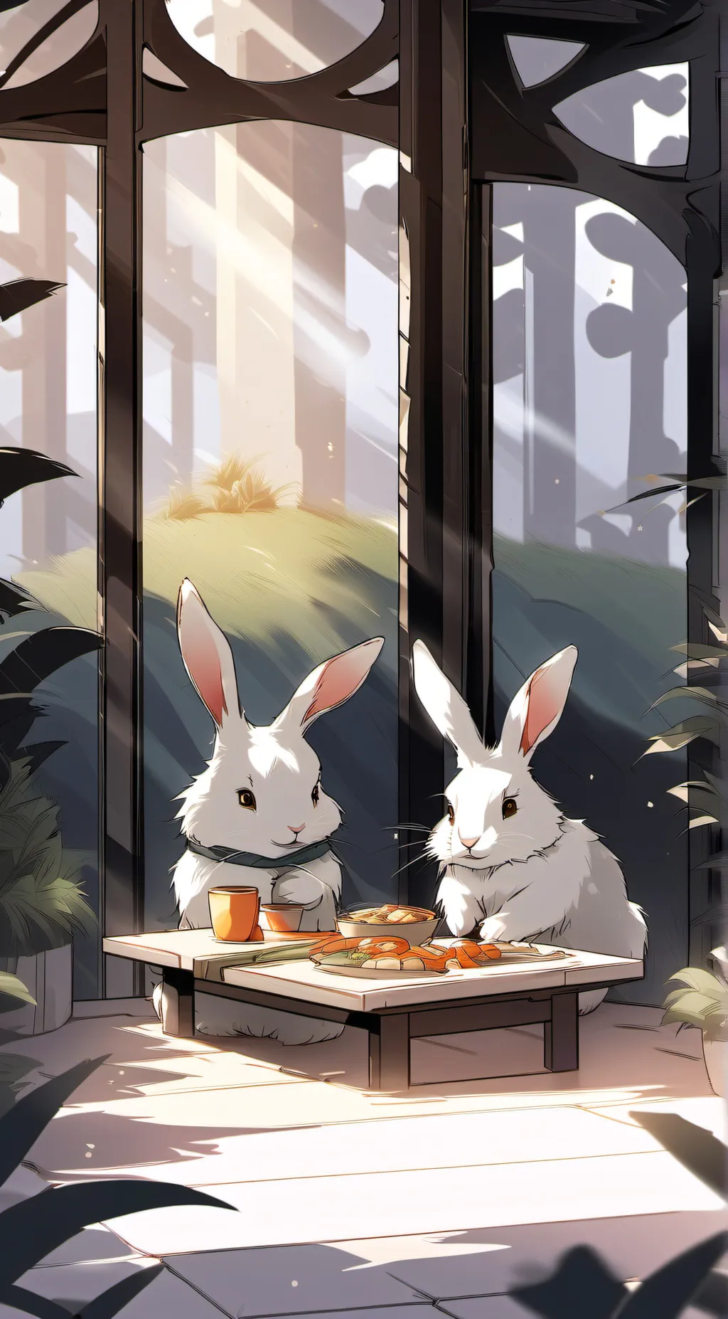 ai character: mha in your house  background