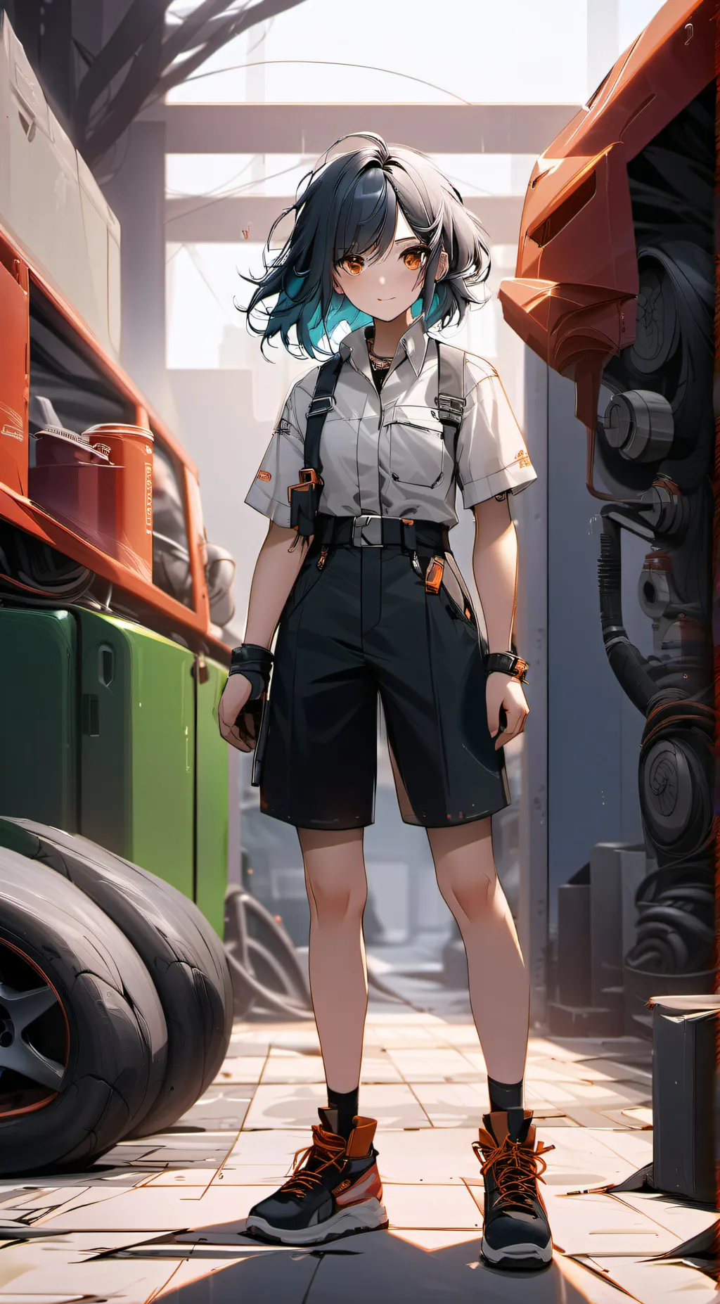 ai character: Ellie Parker background